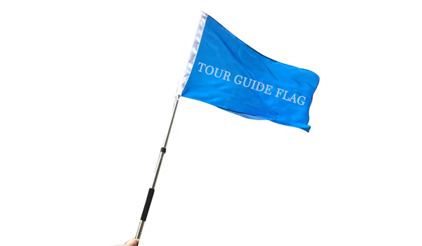 tour guide flag size